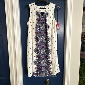 Xhilaration Patterned Sleeveless Dress Size M NWT